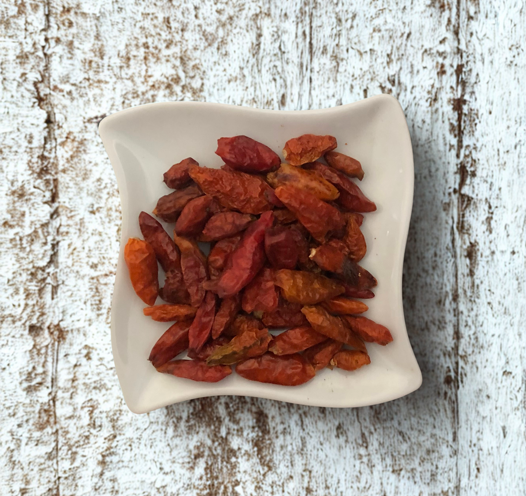 Piment rouge langue d'oiseau