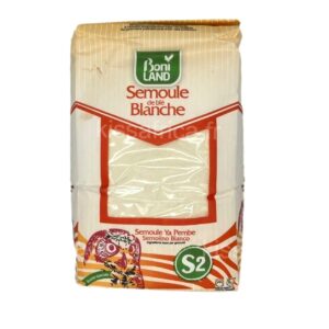 Semoule de Blé Blanche Ya Pembe S2 Boniland 1kg