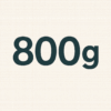 800 grams